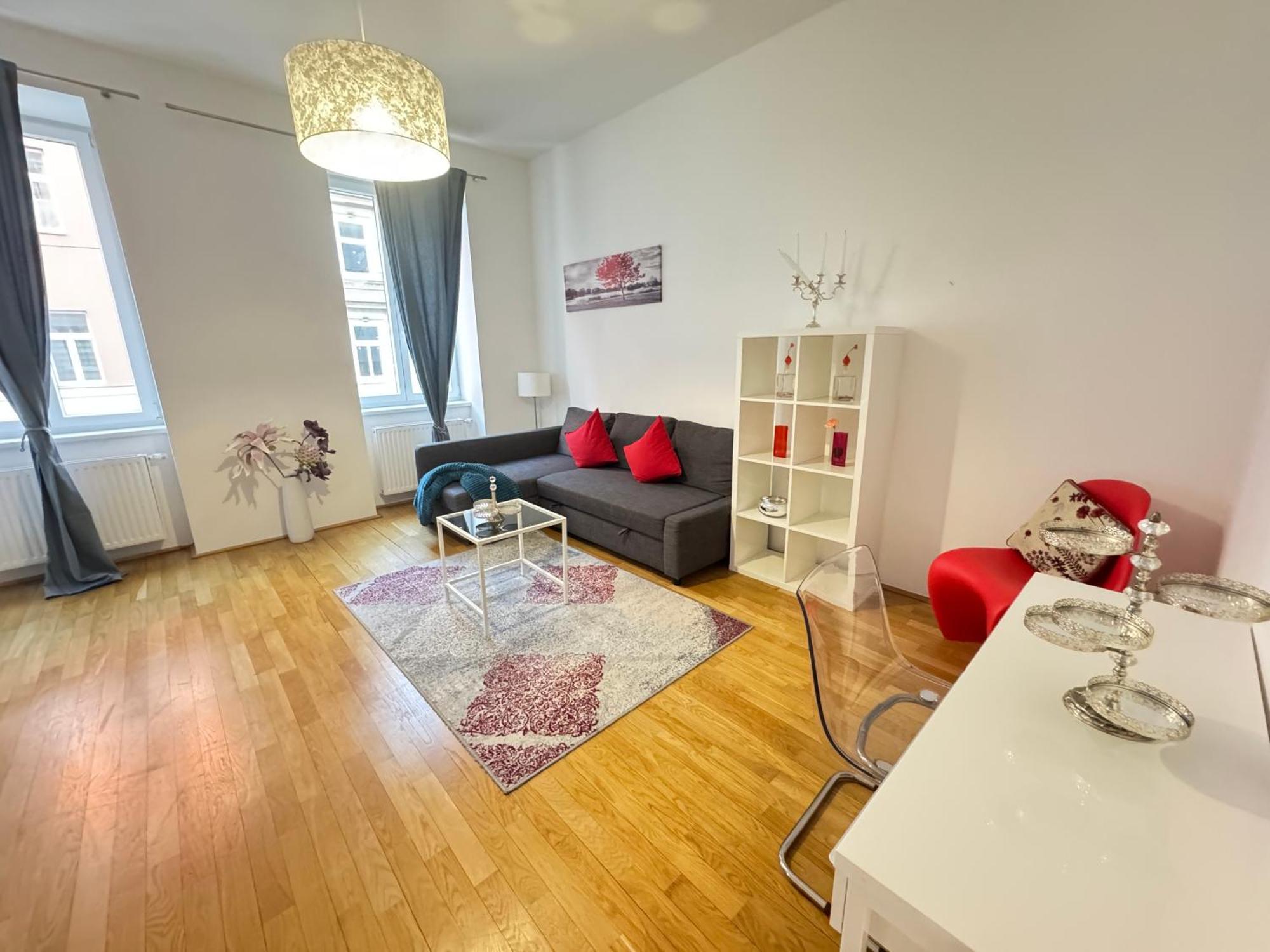 Apartment Charming Flat & Balcony Near Station L Bg5 Wien